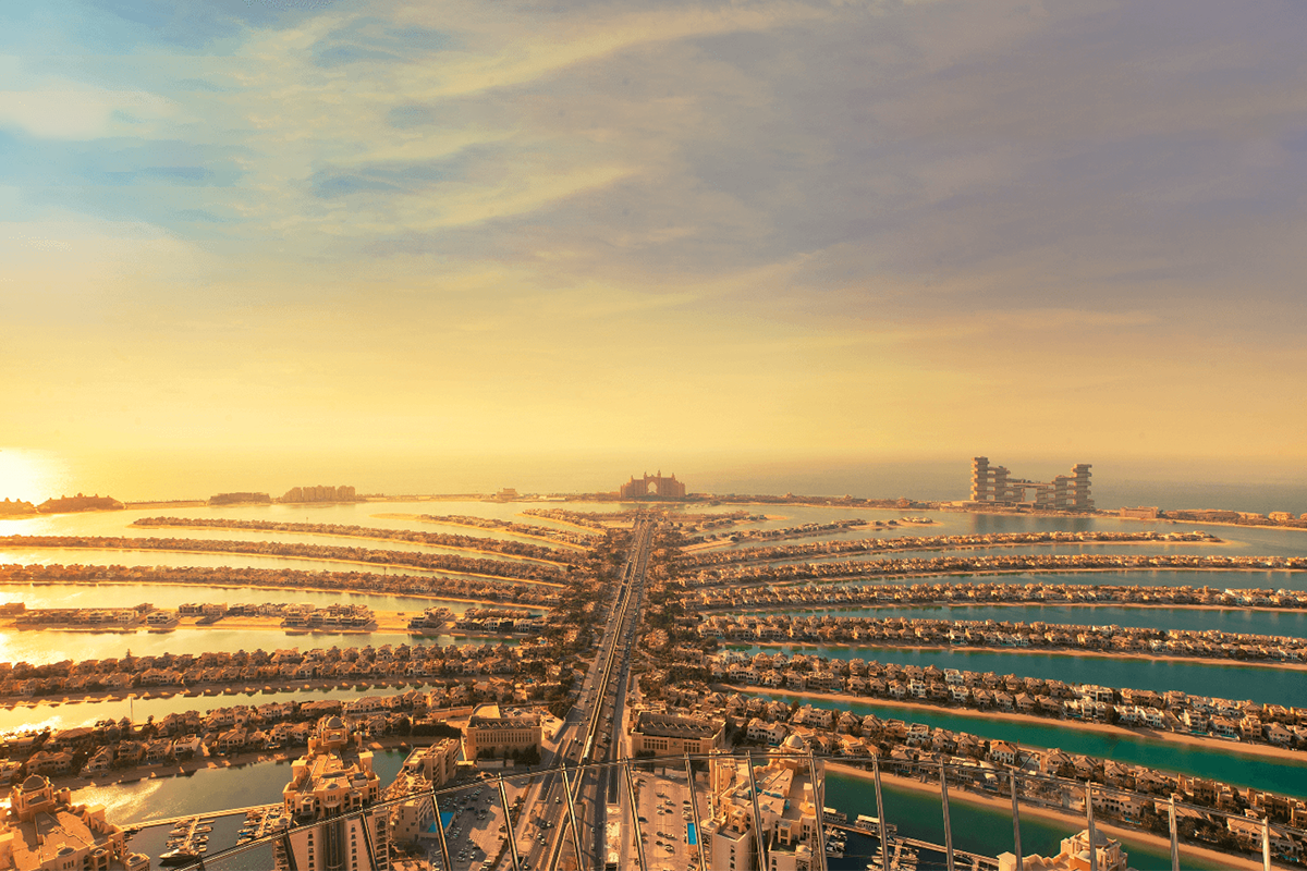 Marvel at the view from The View, Palm Jumeirah